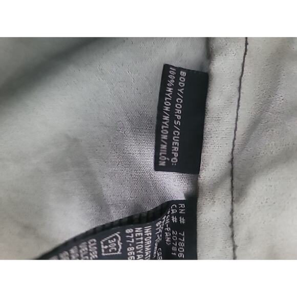 Tommy Hilfiger Men L Vtg Full Zip Jacket Green Military Nylon Limited Issue - Picture 13 of 16